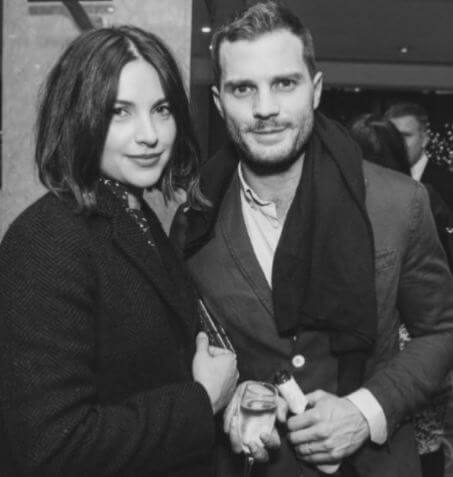 Jim Dornan son Jamie Dornan and daughter in law Amelia Warner.
